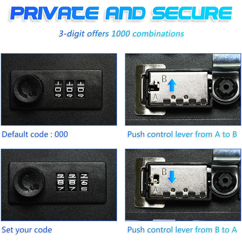 Professional 20 Key Hooks Comb - Lockbox Key Secure 리뷰 및 가격