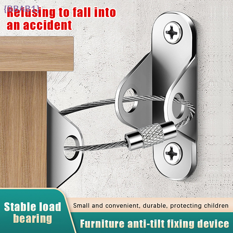 1Set Furniture Anchors Anti Ti - Earthquake Anchor Strap 리뷰 및 가격
